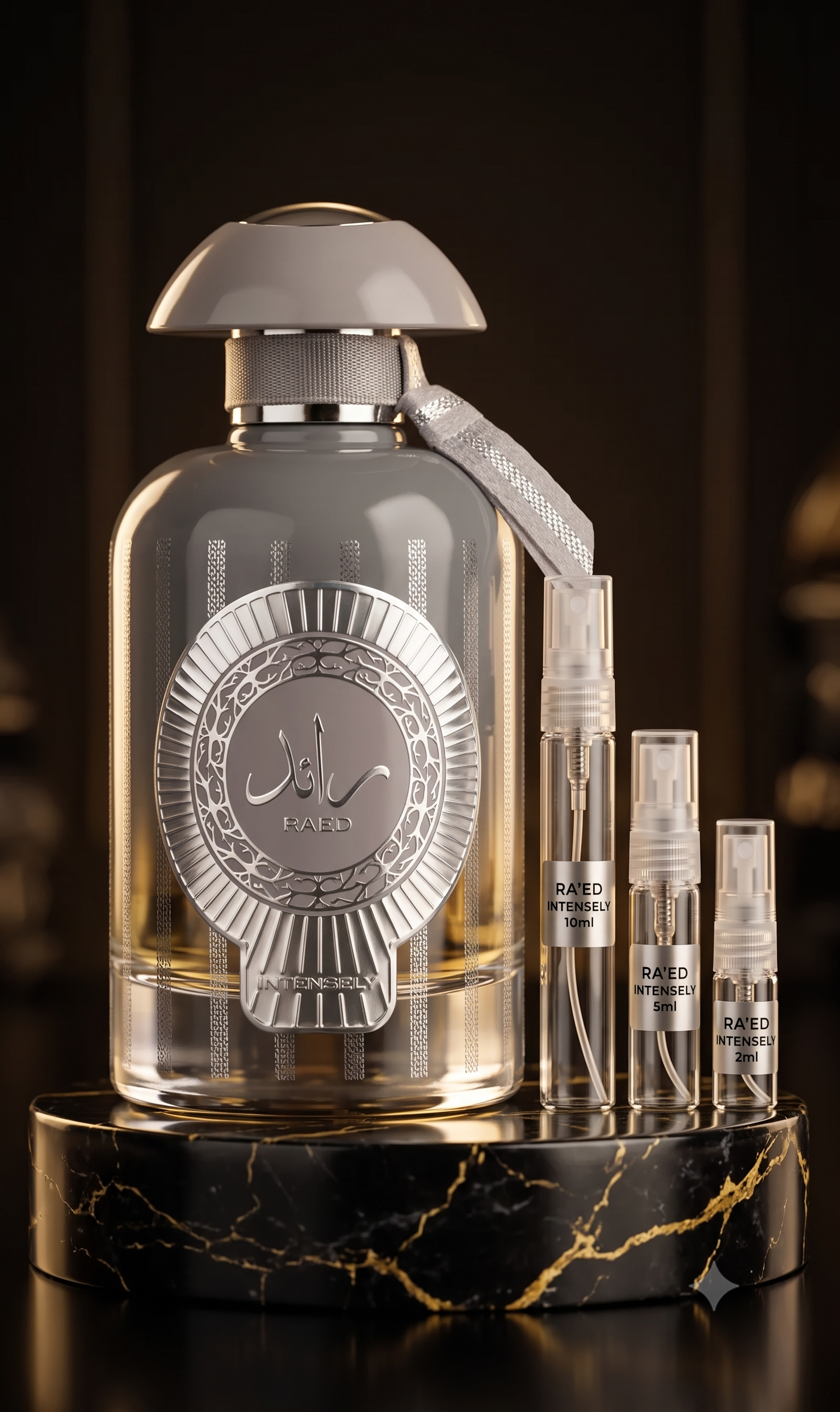 Lattafa Ra'ed Intensely — Signature Discovery Vial
